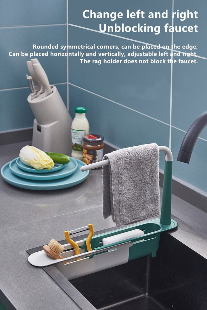Telescopic Sink Organiser Rack