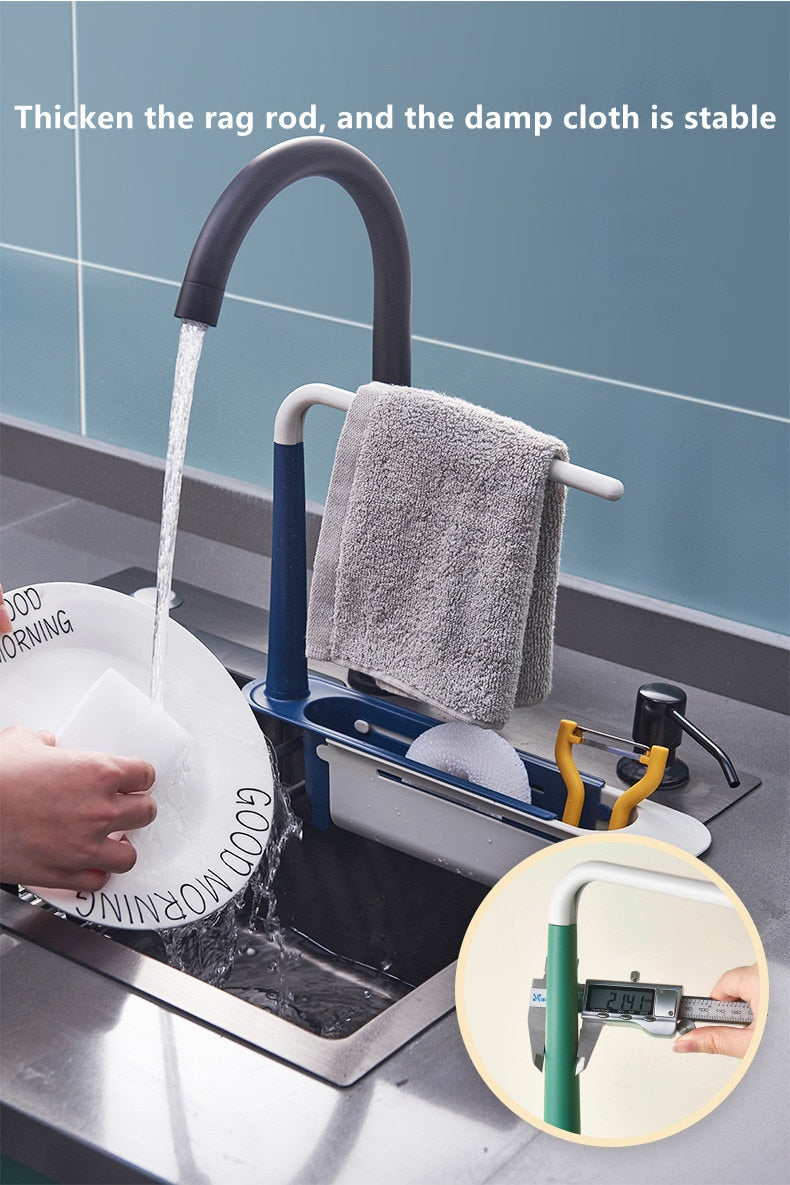 Telescopic Sink Organiser Rack