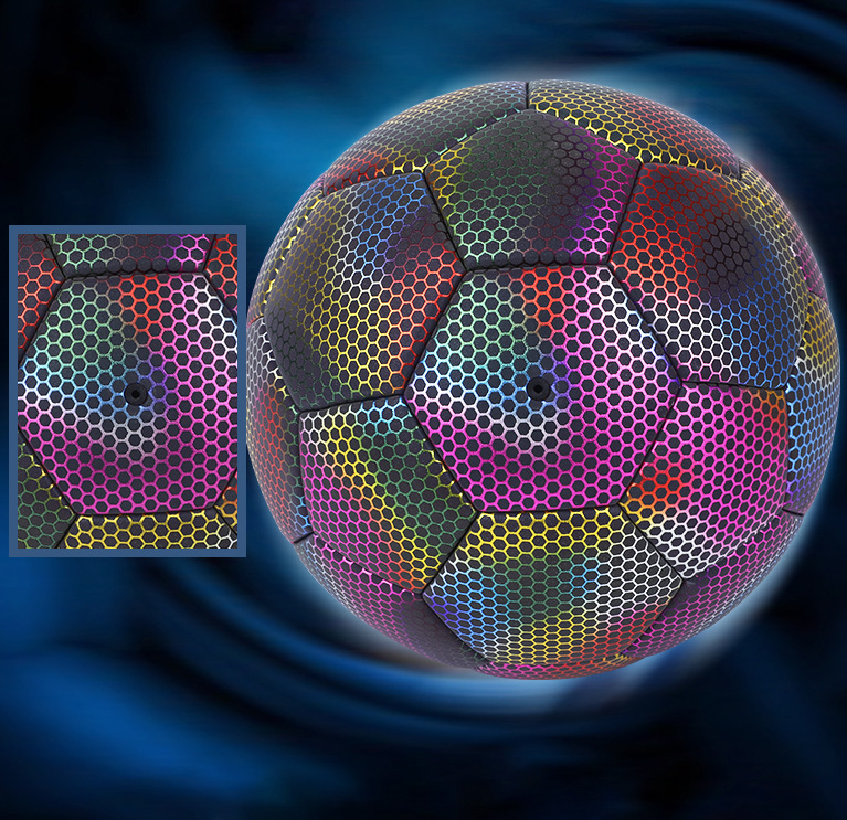 Reflective Glow Football
