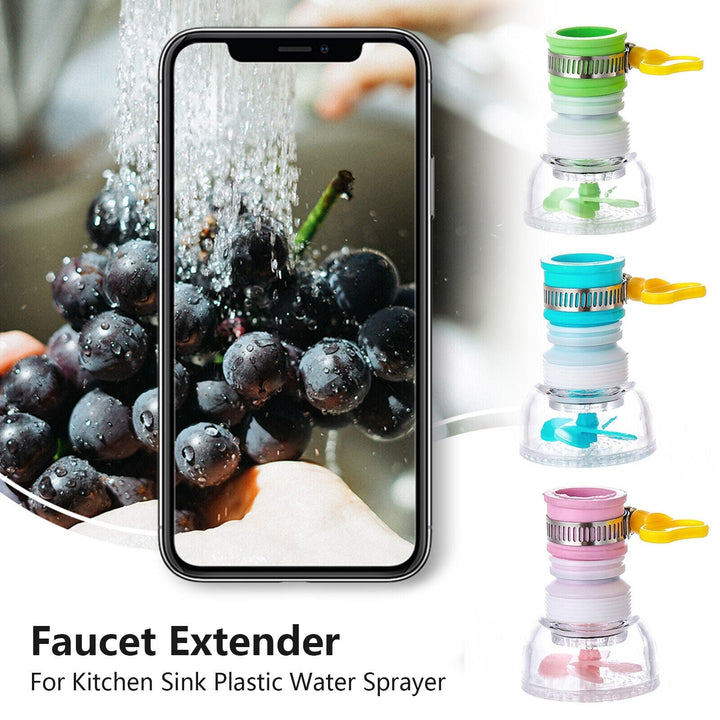 360 Rotating Kitchen Sink Faucet Extender